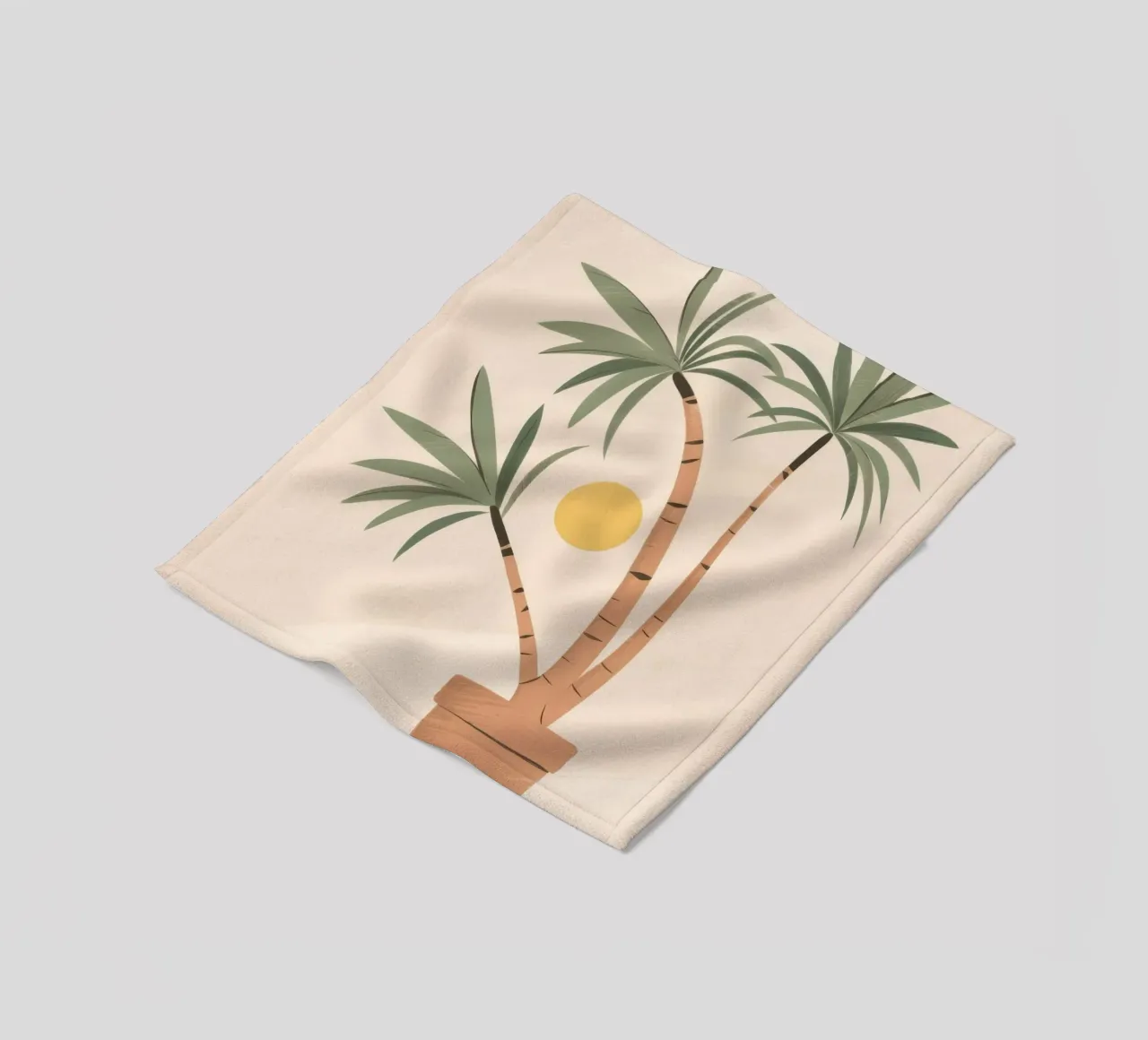 Palma in vaso Simplicity coperta in pile da Prism Ritual