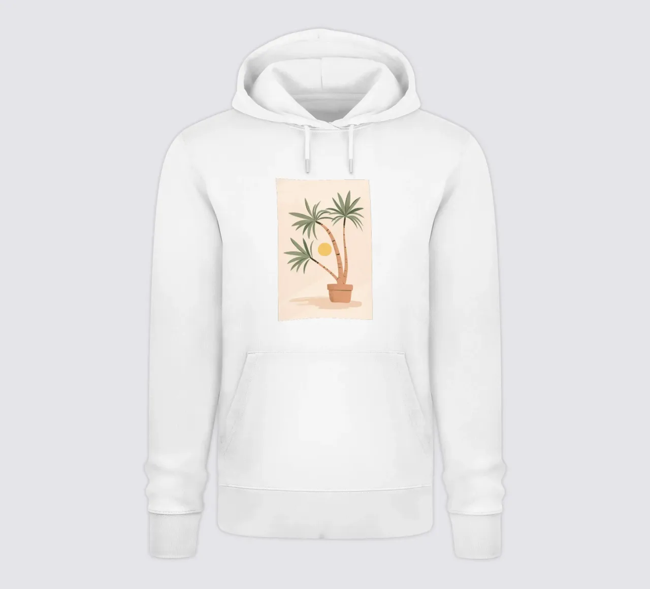 Palma in vaso Simplicity felpa con cappuccio da Prism Ritual