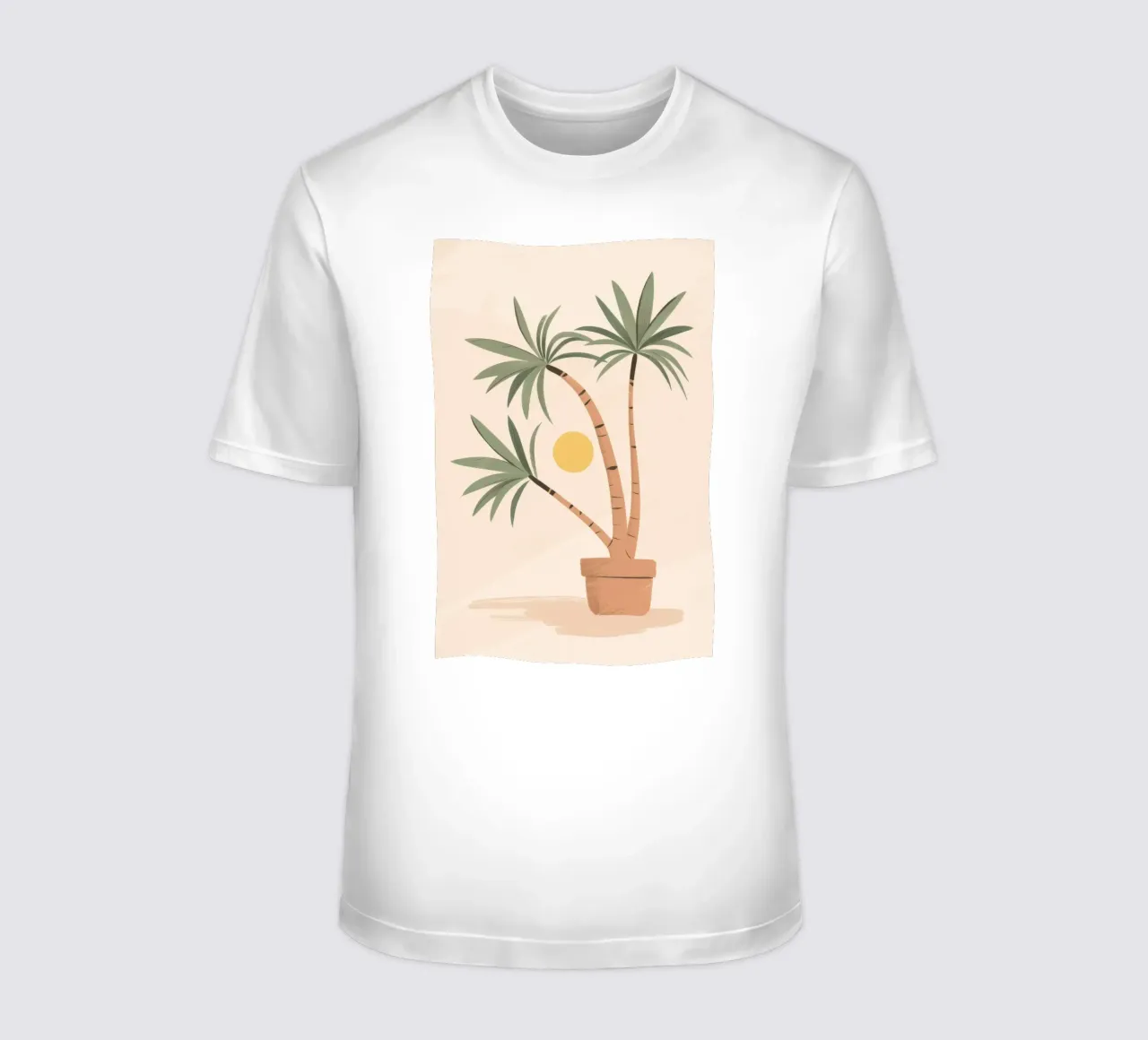 Palma in vaso Simplicity t-shirt da Prism Ritual