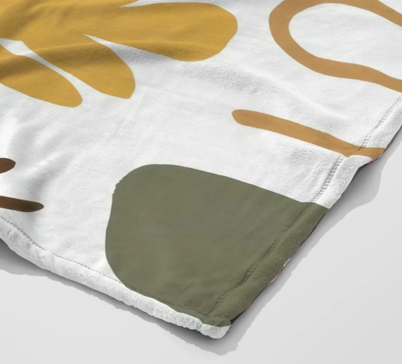 Medley di forme naturali coperta in pile da Veil Maya