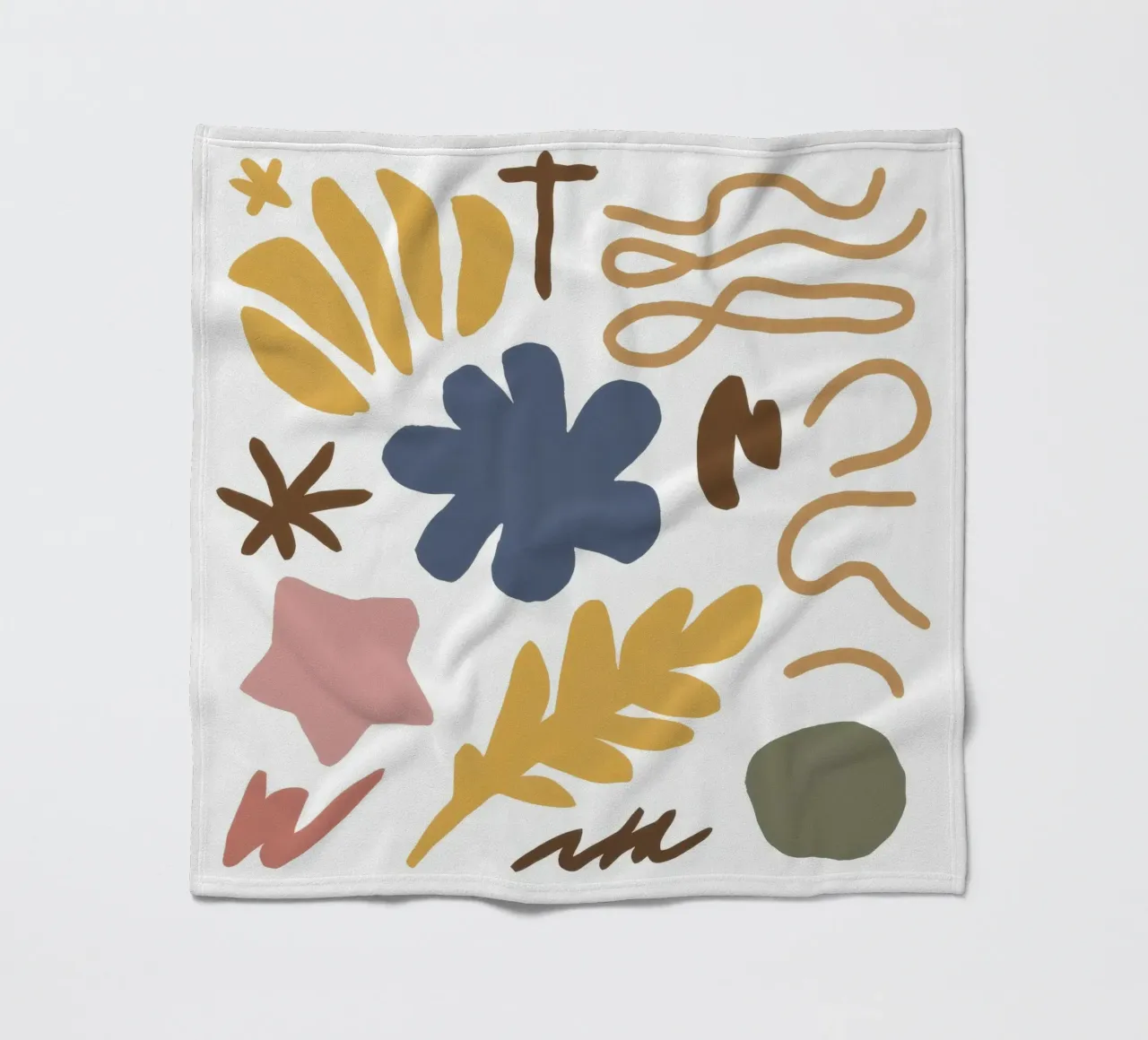 Medley di forme naturali coperta in pile da Veil Maya
