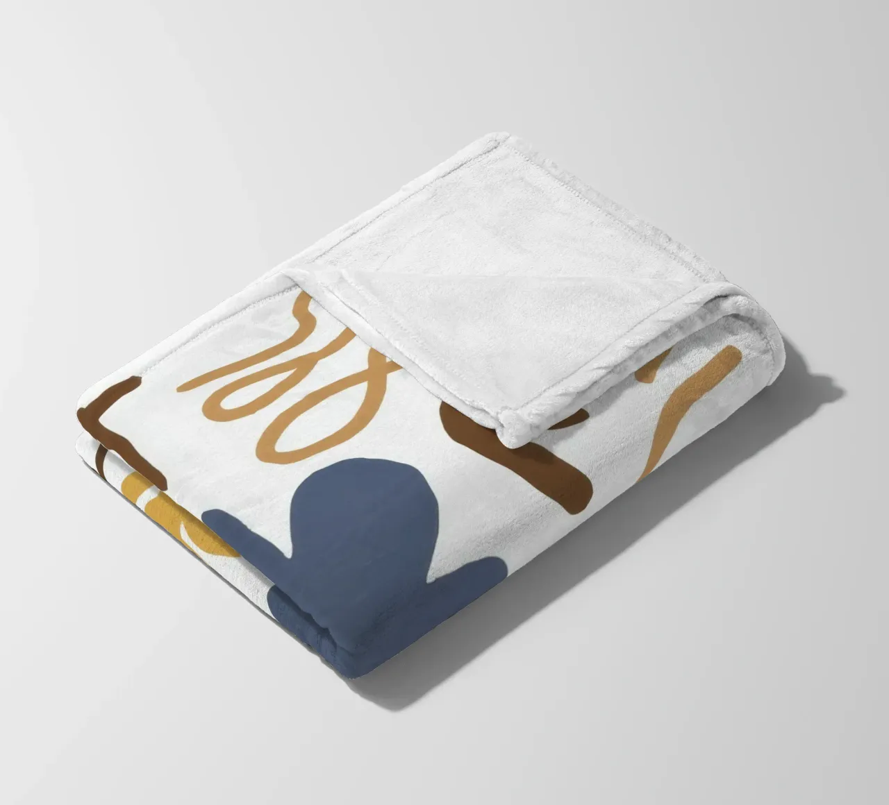 Medley di forme naturali coperta in pile da Veil Maya