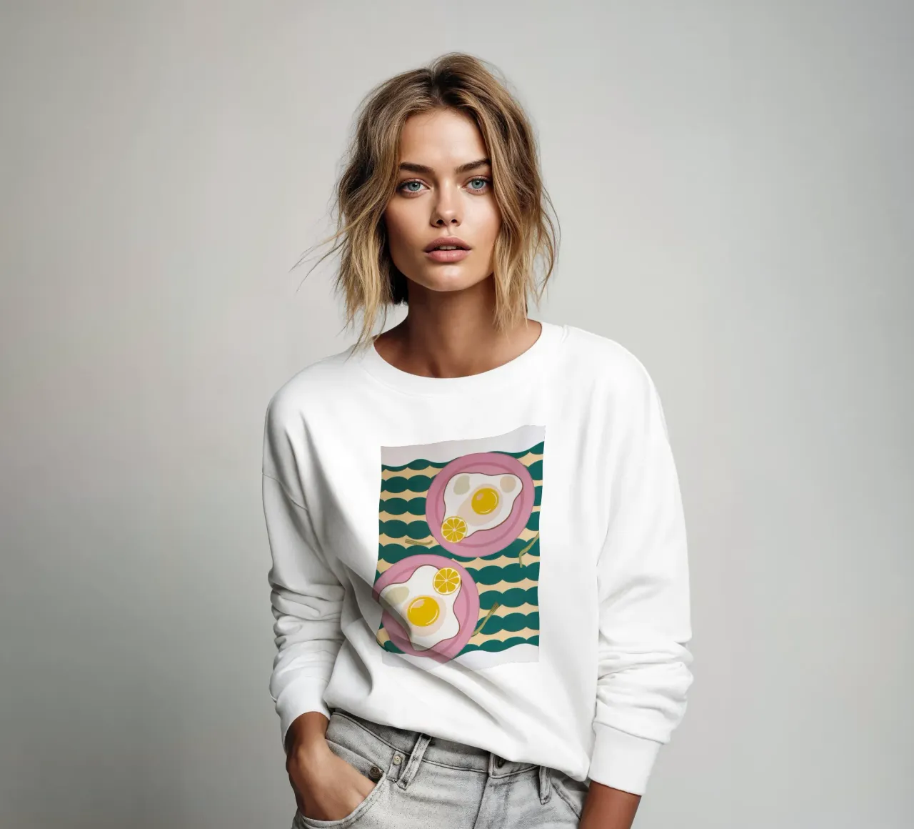 Sunny Side Up sudadera de Flock Reverie