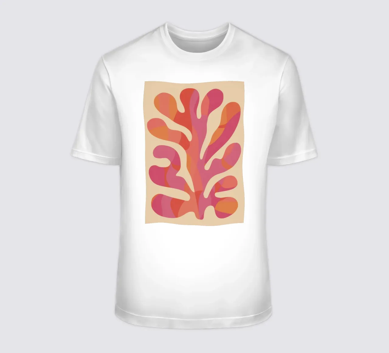 Coral Reef Abstraction t-shirt by Veil Maya