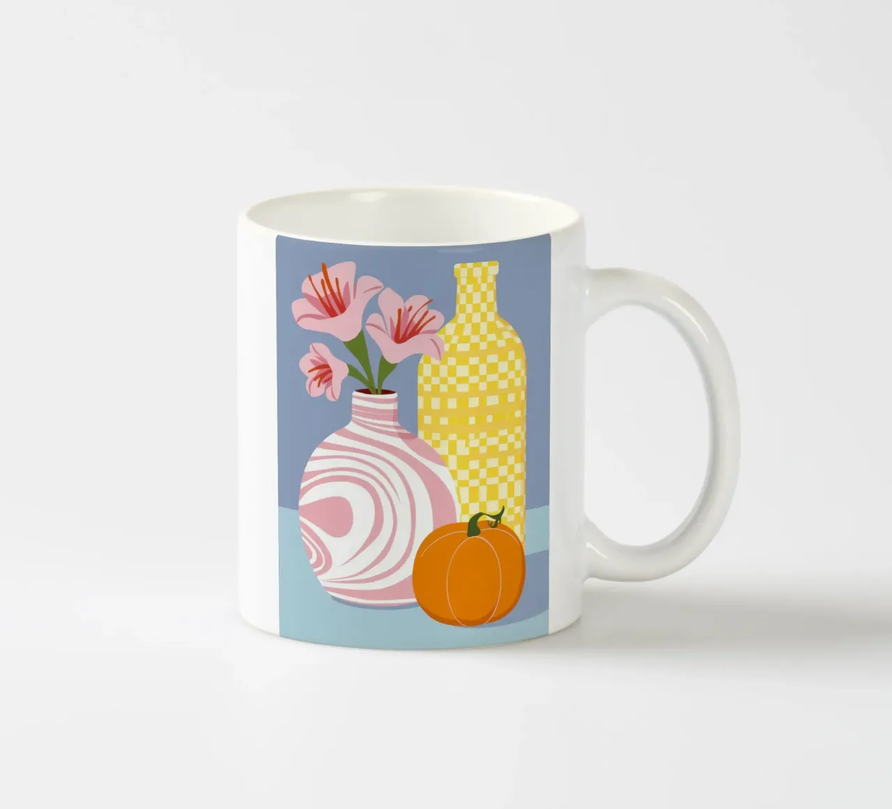 Zucca e vasi tazza in ceramica da Flock Reverie