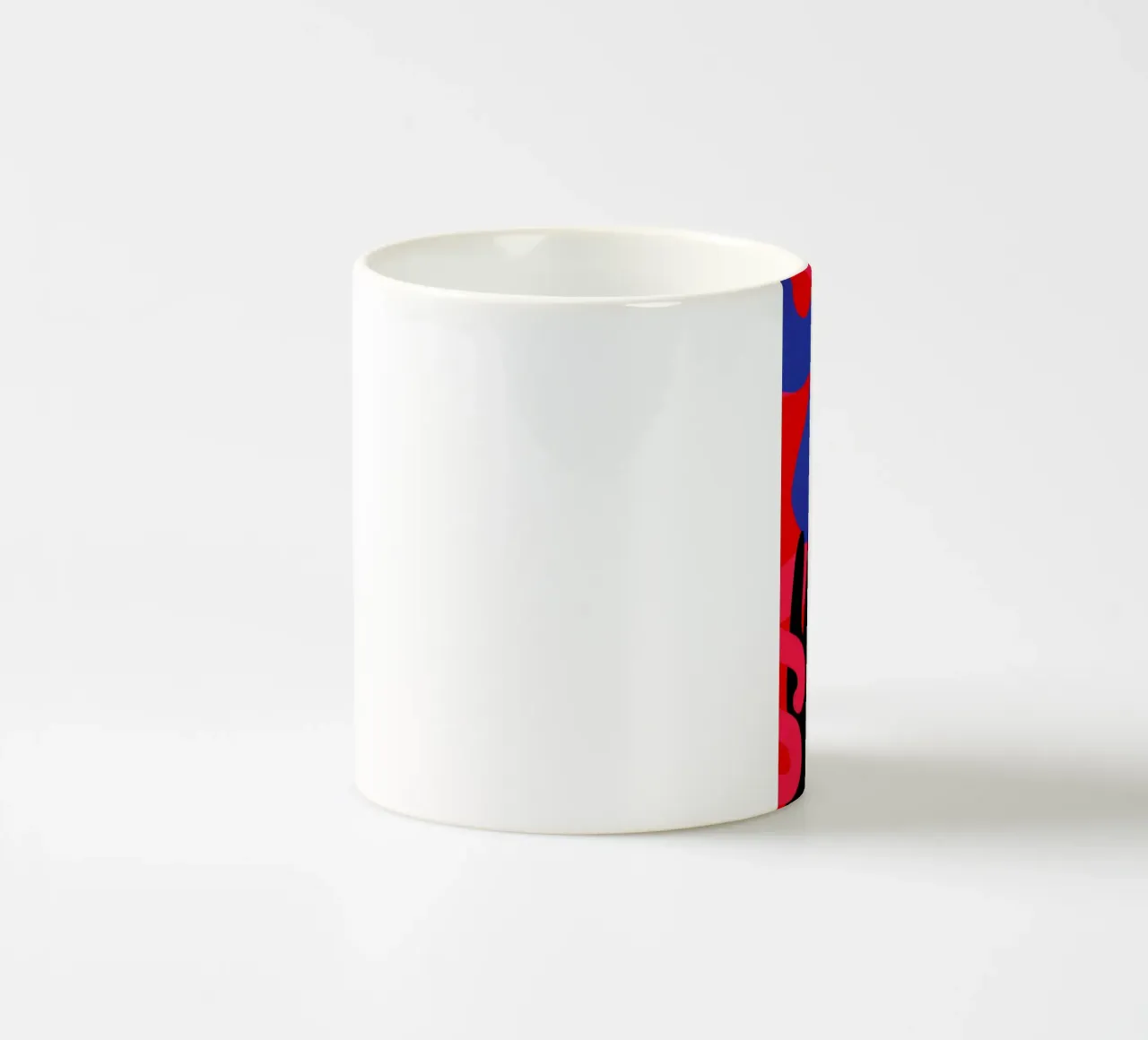 Danza cremisi noir tazza in ceramica da Prism Ritual