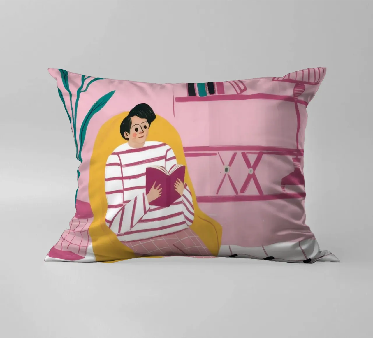 PolkaDot Reading Nook decorative cushion by Prism Ritual
