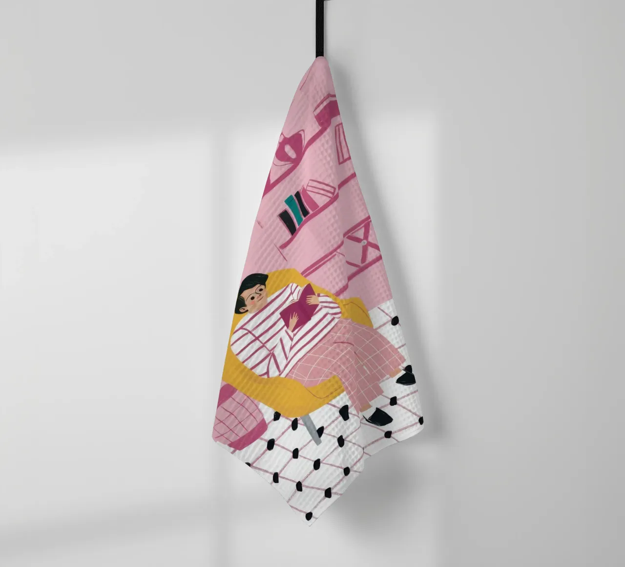 Coin lecture à pois torchon de Prism Ritual