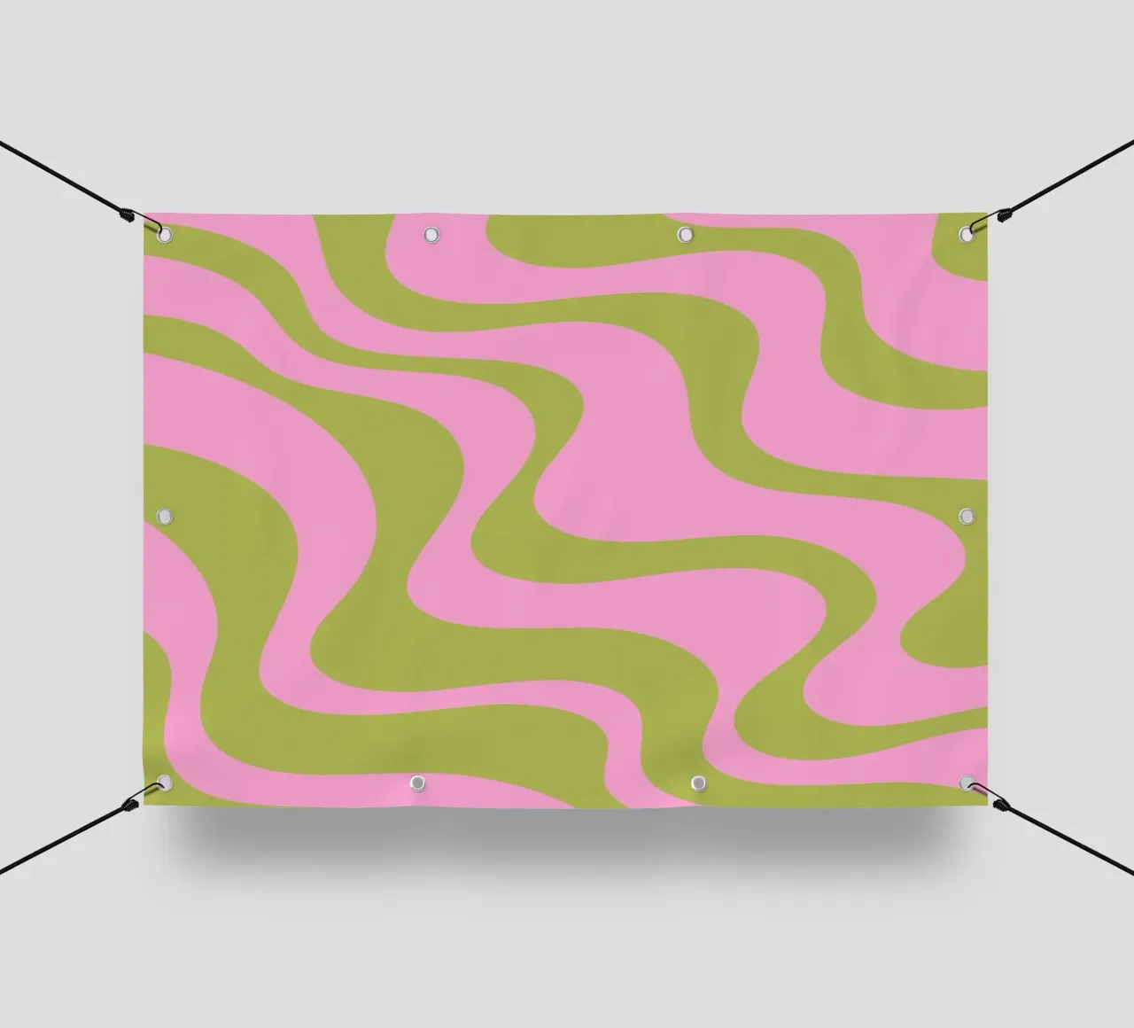 Groovy Retro Abstract Pattern pvc cover by The Art Club