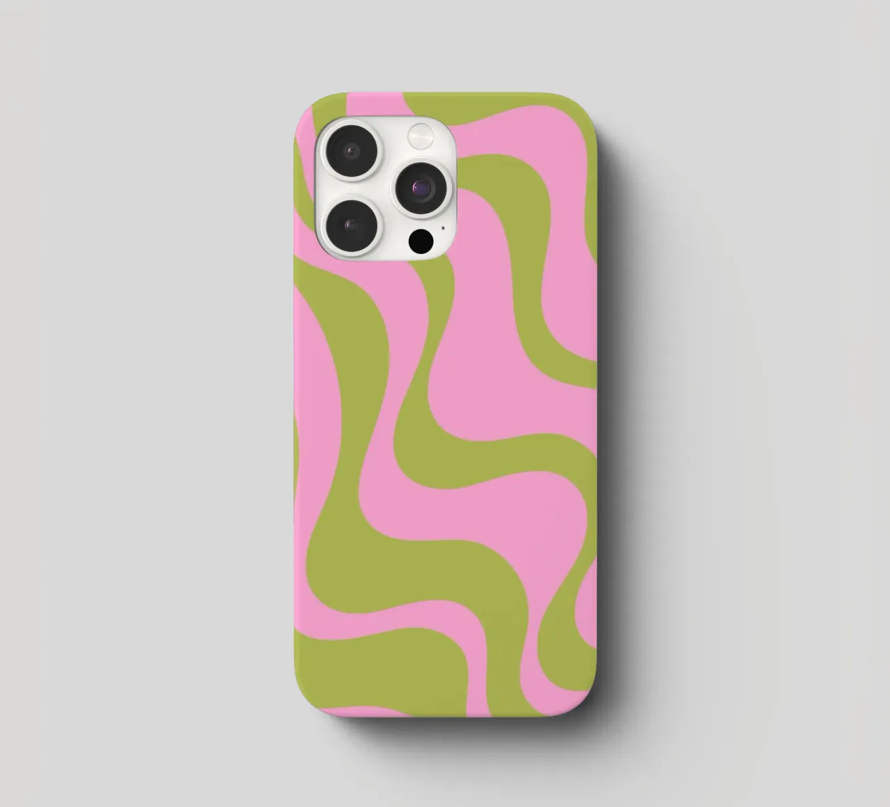 Groovy Retro Abstract Pattern iphone case by The Art Club