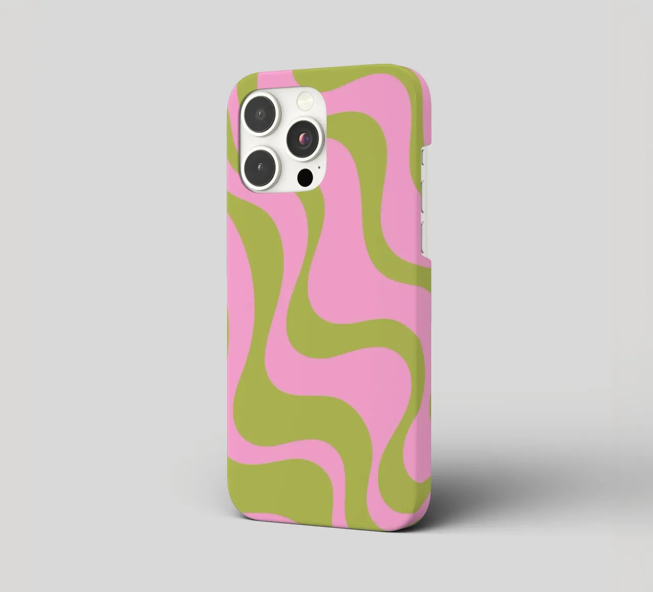 Groovy Retro Abstract Pattern iphone case by The Art Club