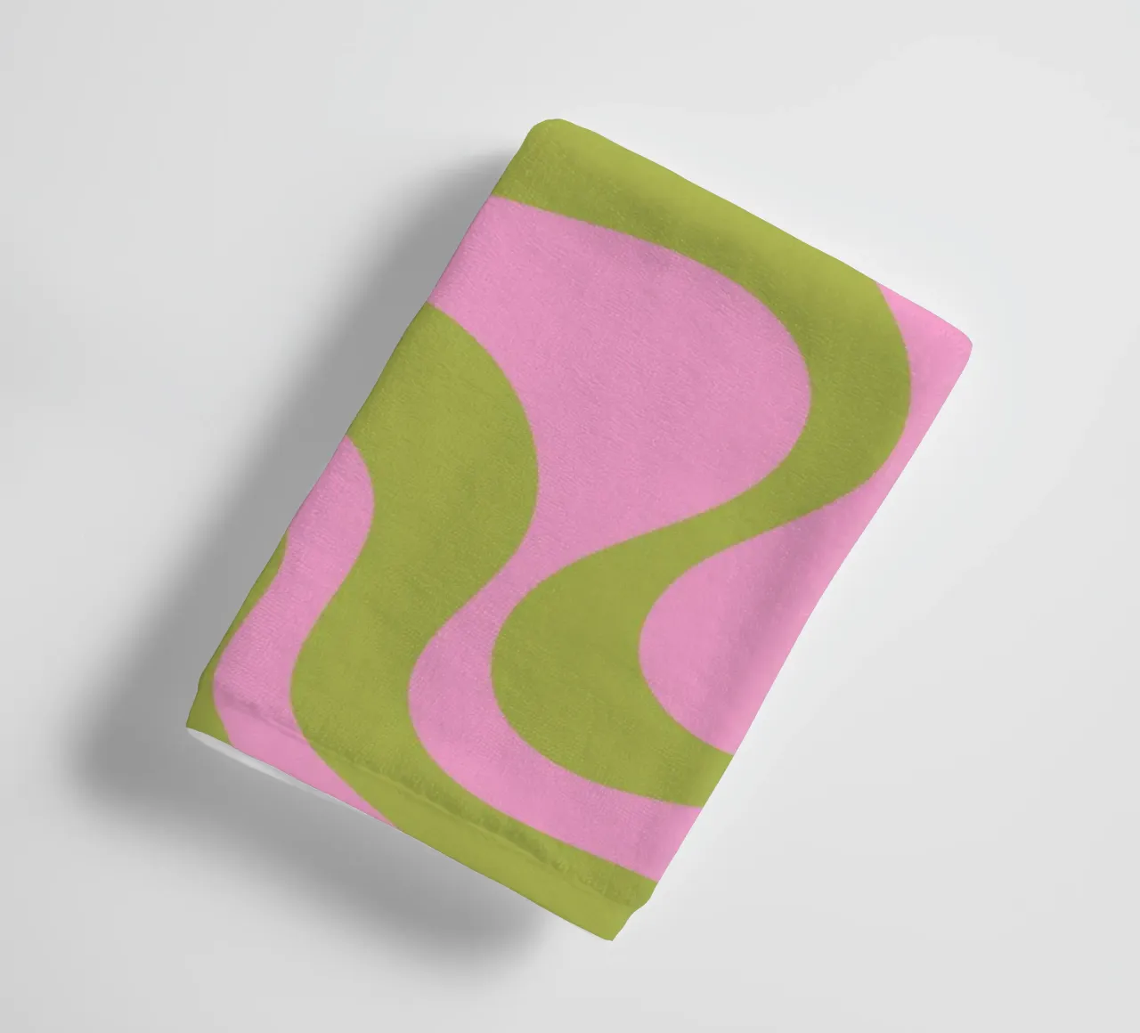 Groovy Retro Abstract Pattern towel by The Art Club