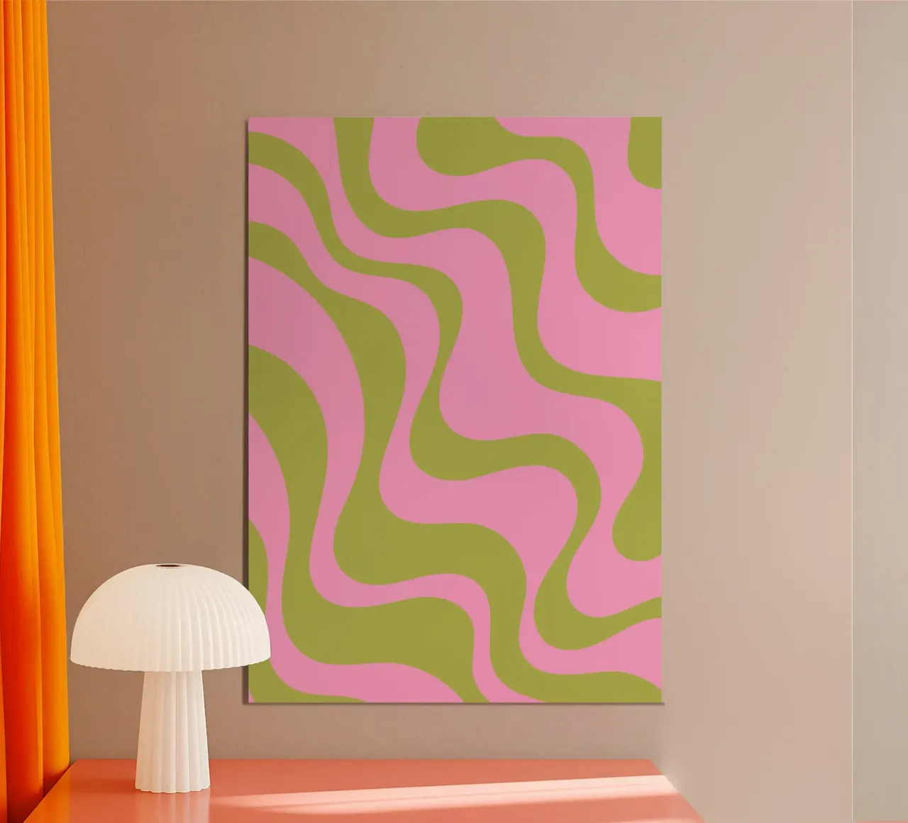 Motivo astratto retrò carta hahnemühle da The Art Club