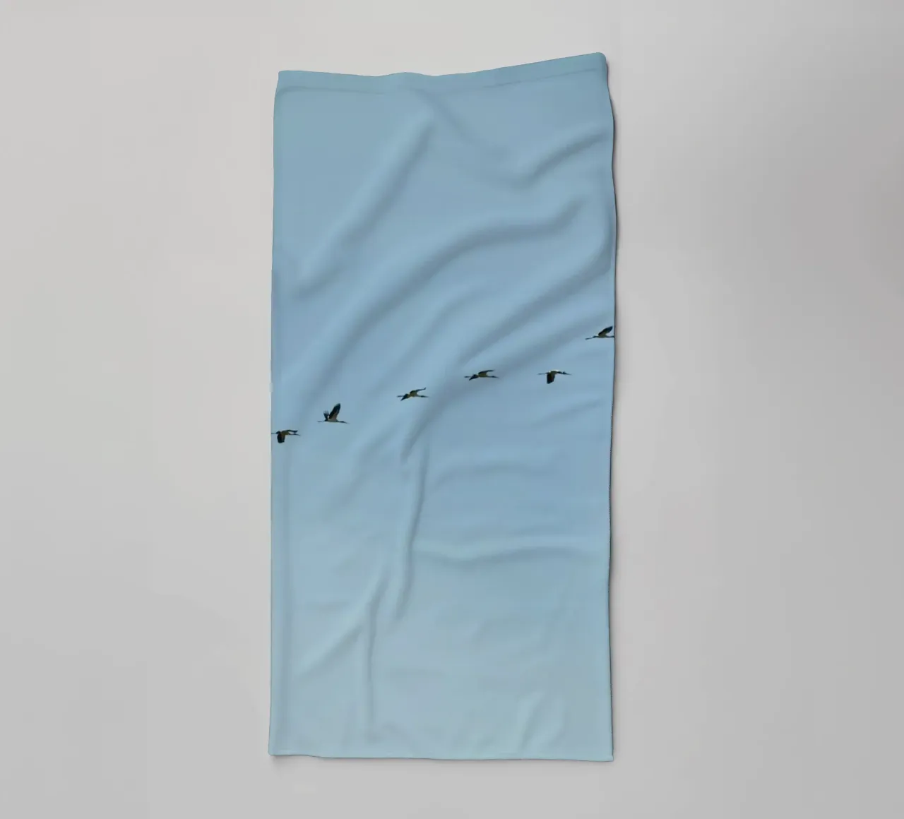 Bird Formation Over the Everglades, Florida towel by byrieneke