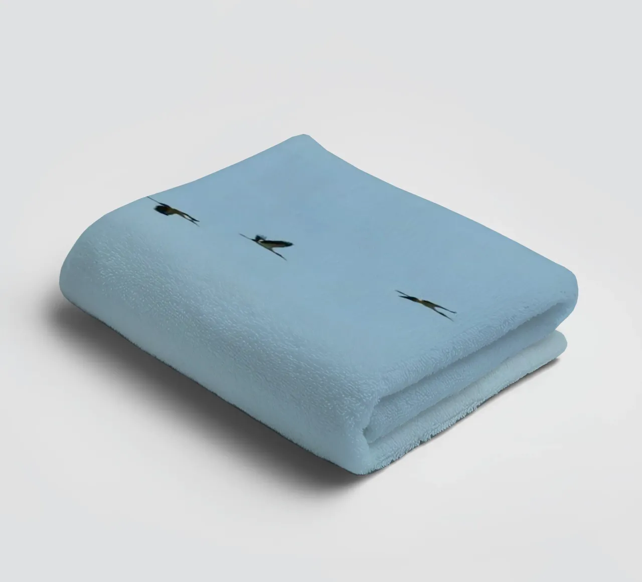 Bird Formation Over the Everglades, Florida towel by byrieneke