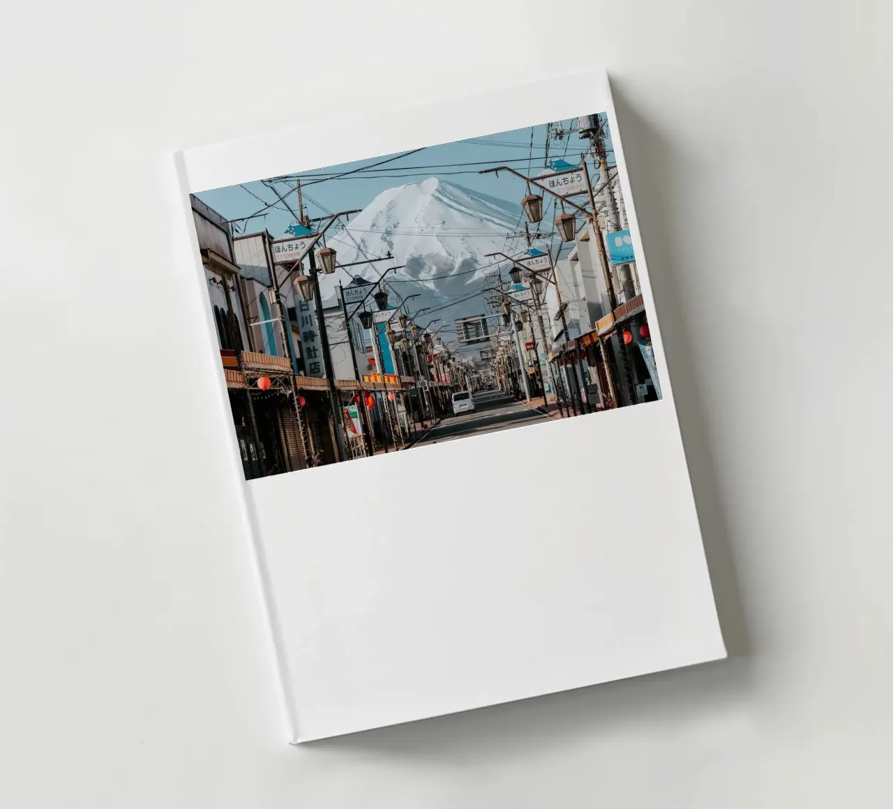 Mt Fuji Honcho Street notebook by Travel