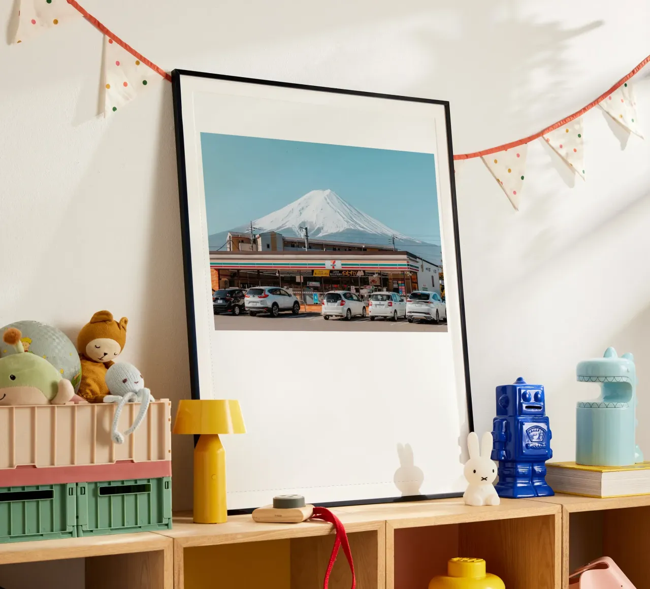 Japan 7-11 Fuji Moutain poster by Travel