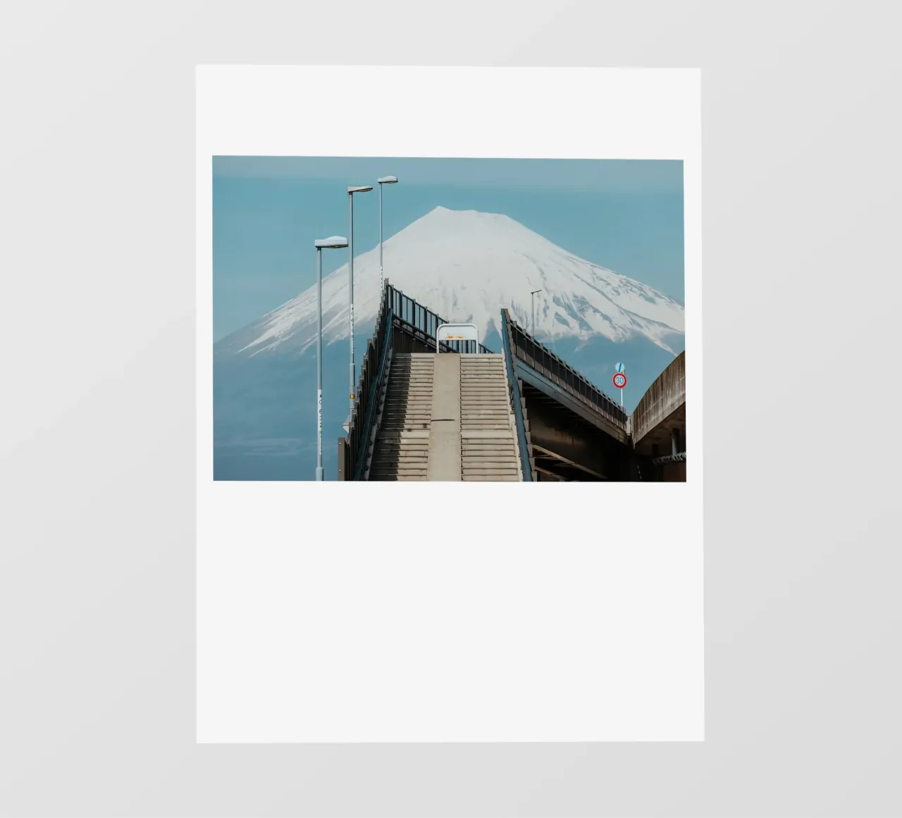 Autostrada del Monte Fuji telo in pvc da Travel