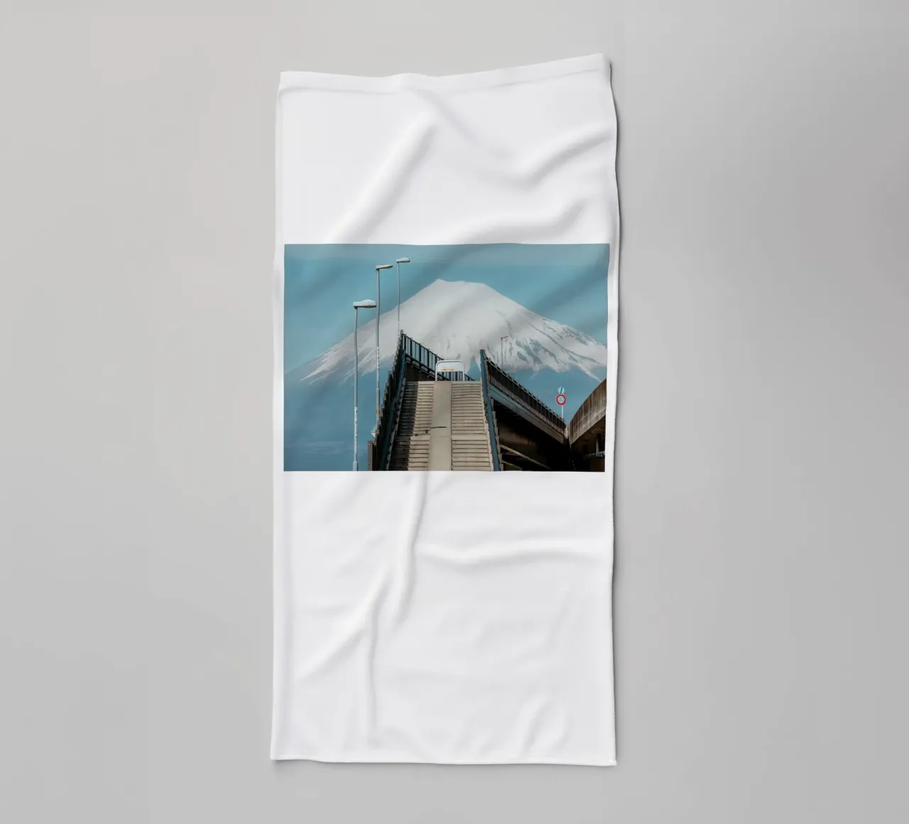 Autostrada del Monte Fuji asciugamano da bagno da Travel