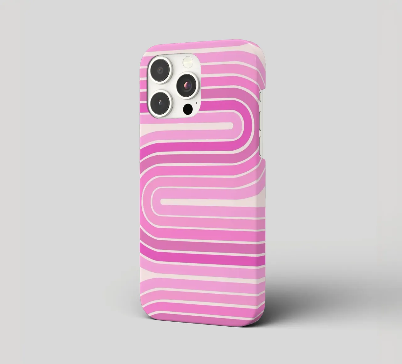 Design retrò a linee curve cover iphone da The Art Club