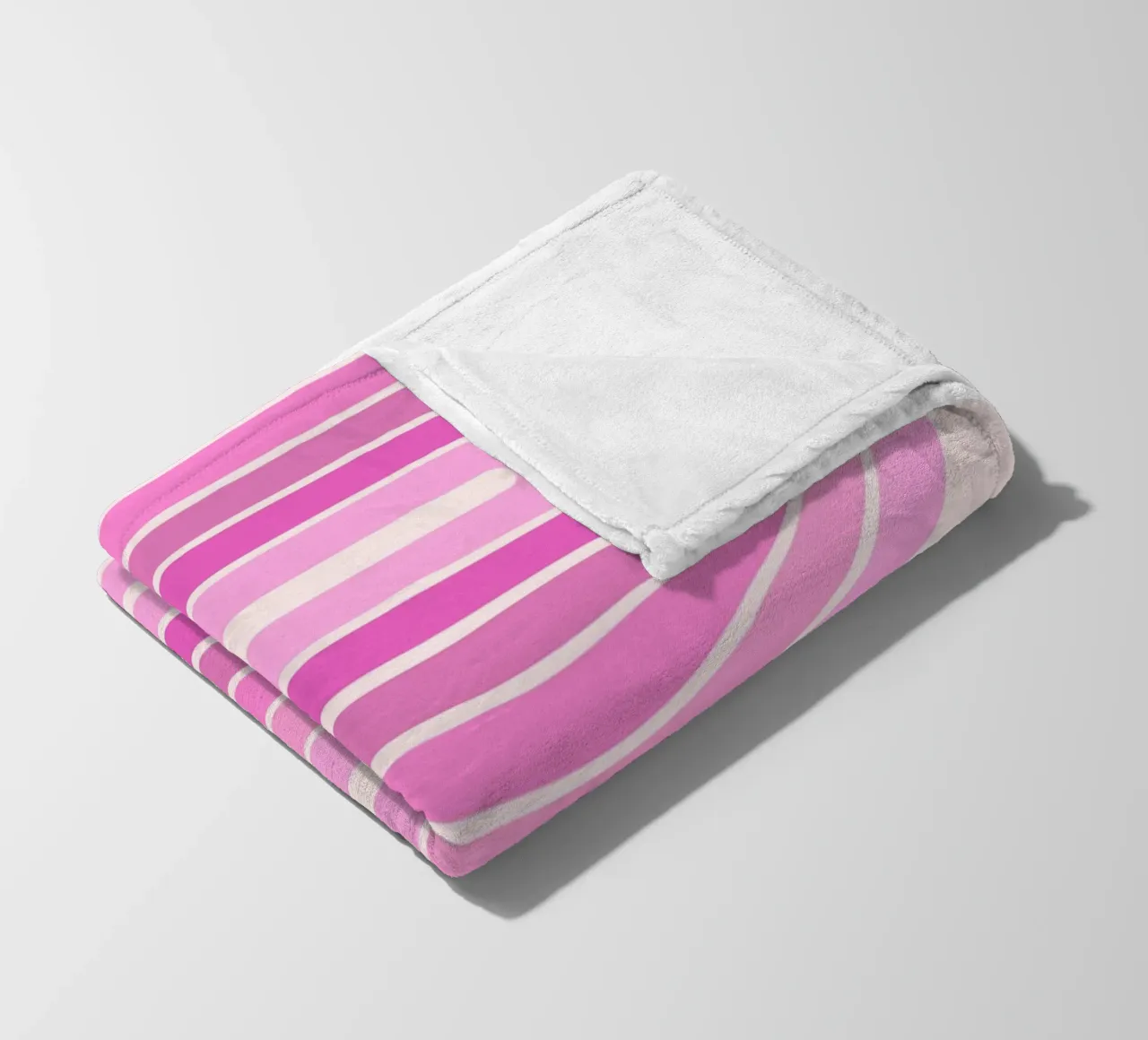 Design retrò a linee curve coperta in pile da The Art Club