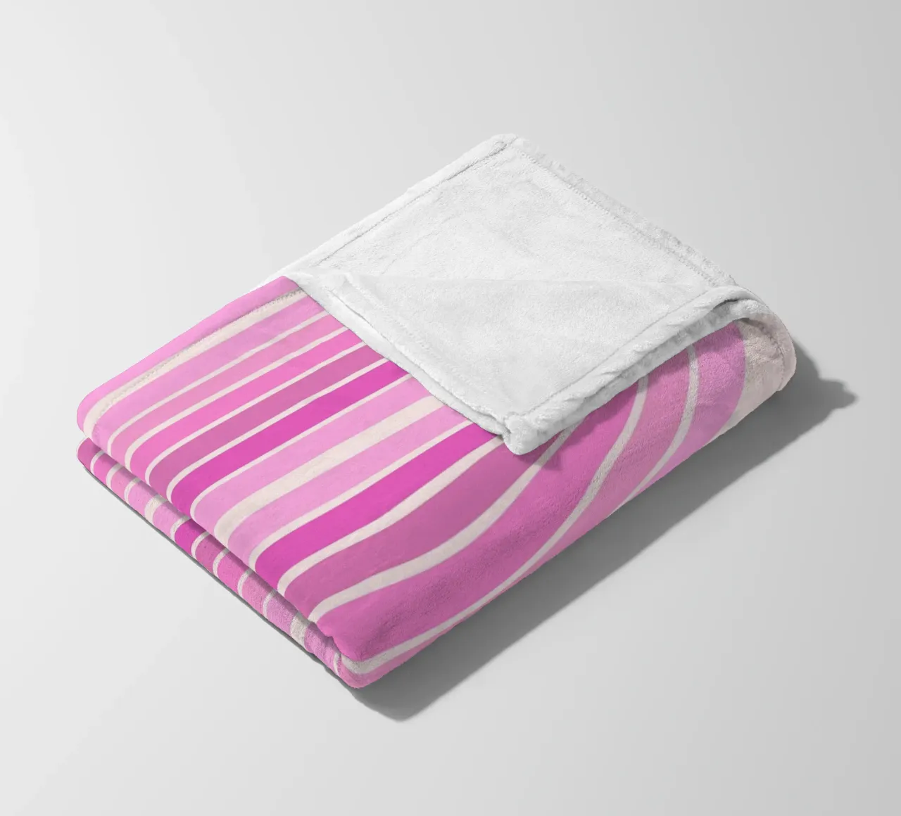 Design retrò a linee curve coperta in pile da The Art Club