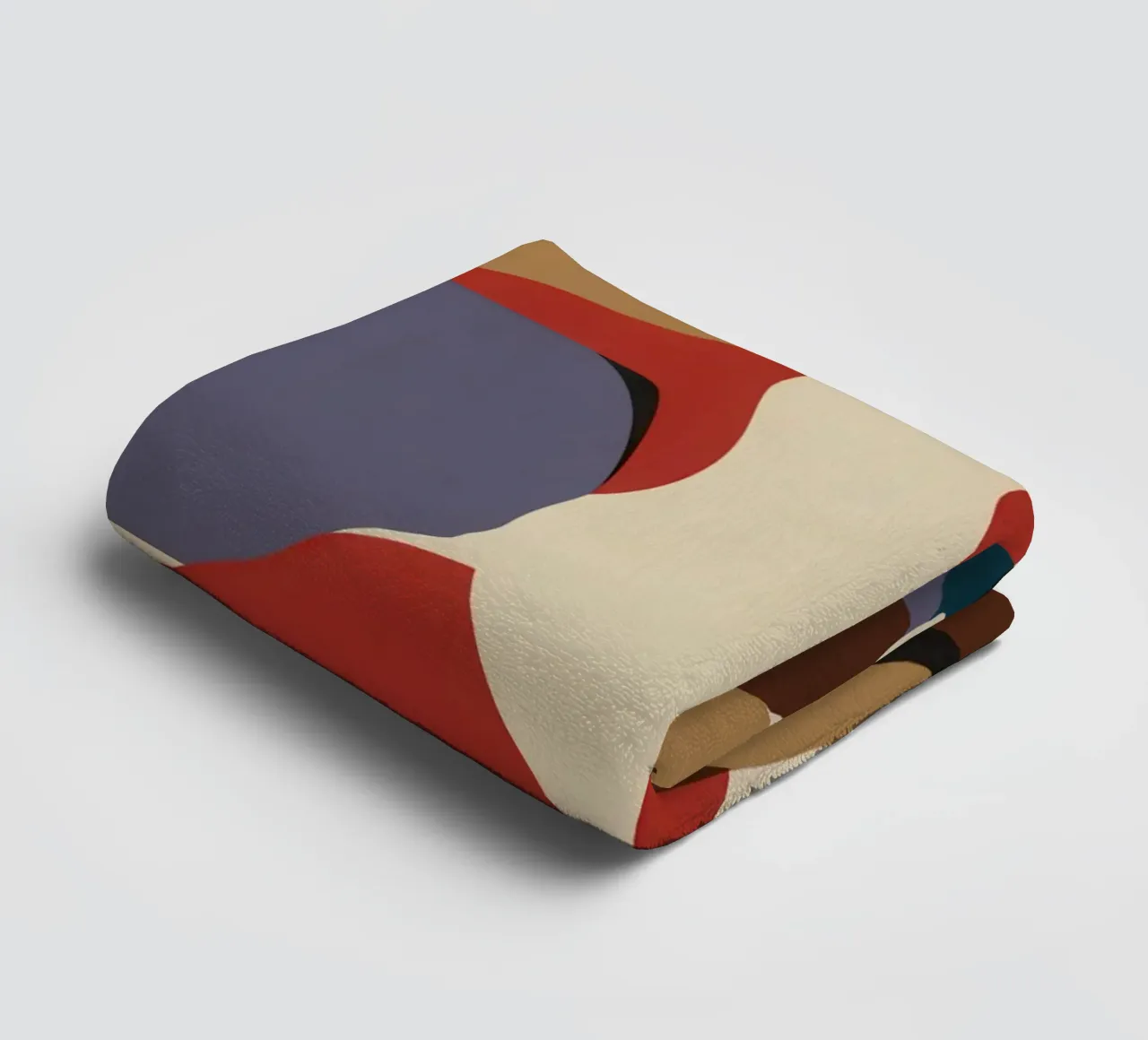 Abstract Form Reclining towel by Veil Maya