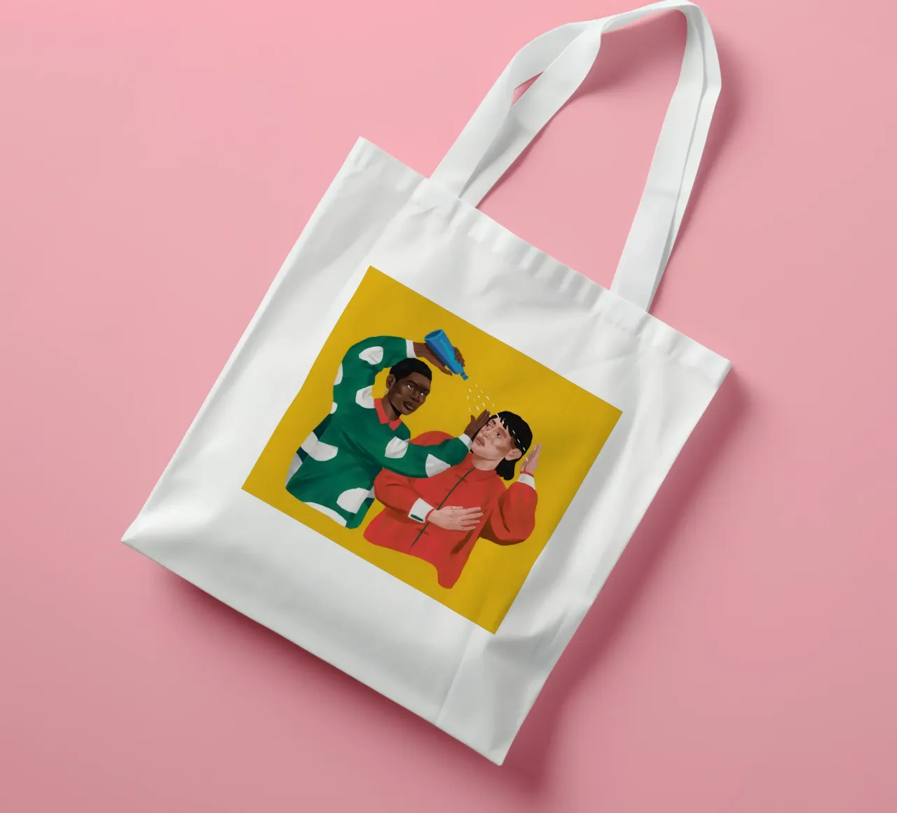 Condividere un segreto borsa in juta da Flock Reverie