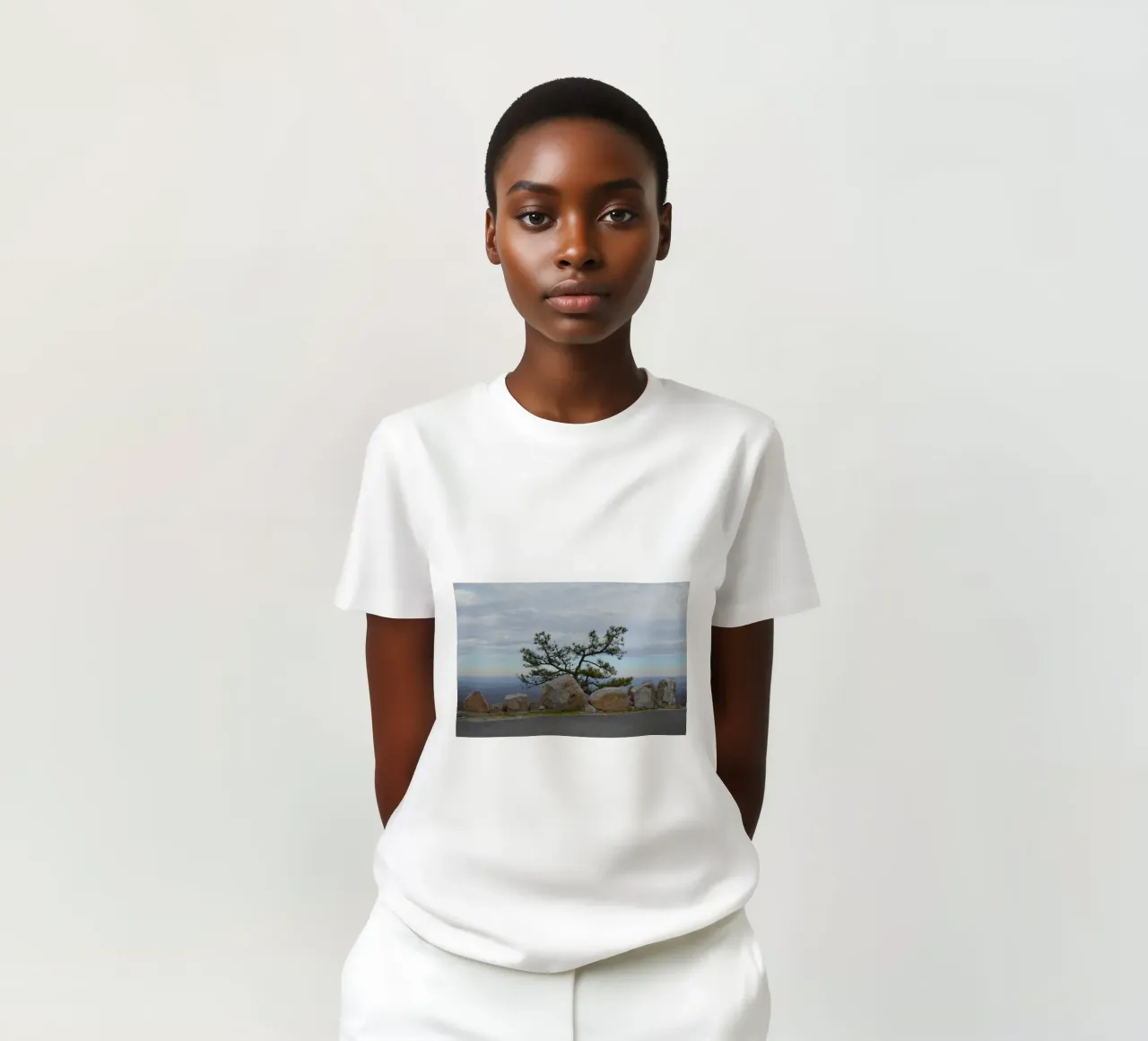 Lonely Tree en High Point, Nueva Jersey camiseta de byrieneke