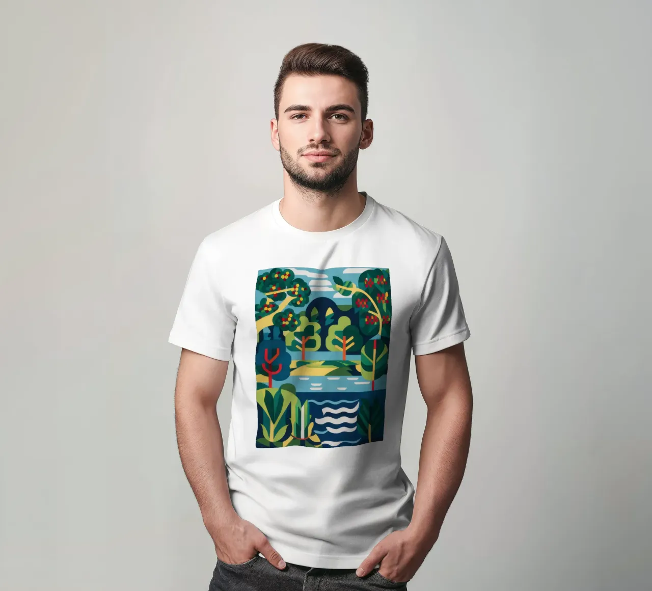 Caleidoscopio Ansa del fiume t-shirt da Prism Ritual