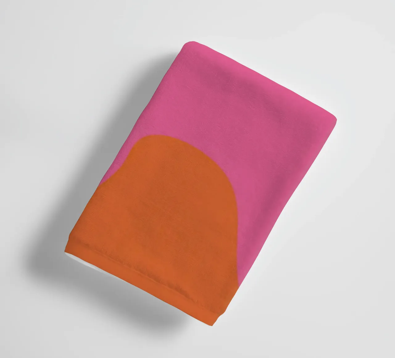 Vibrant Lava Flow towel by Veil Maya