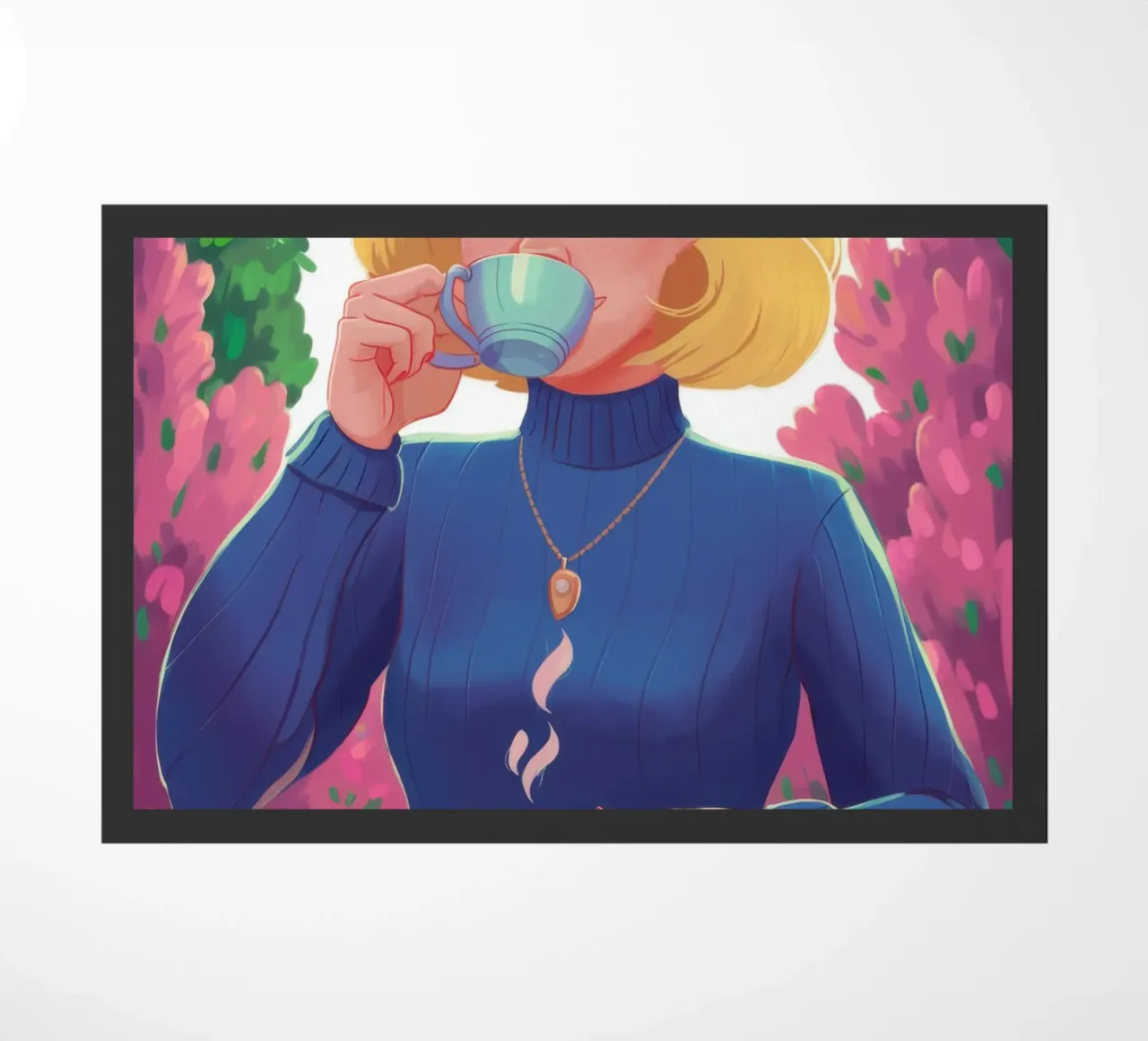 Saffier Thee Rust deurmat van Prism Ritual