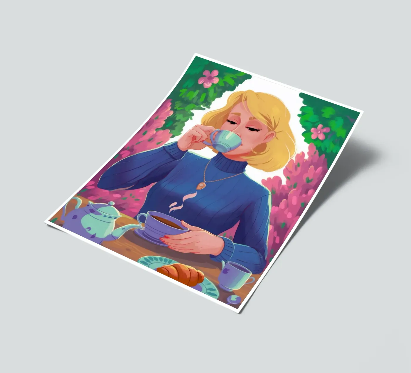 Saffier Thee Rust stickervel van Prism Ritual