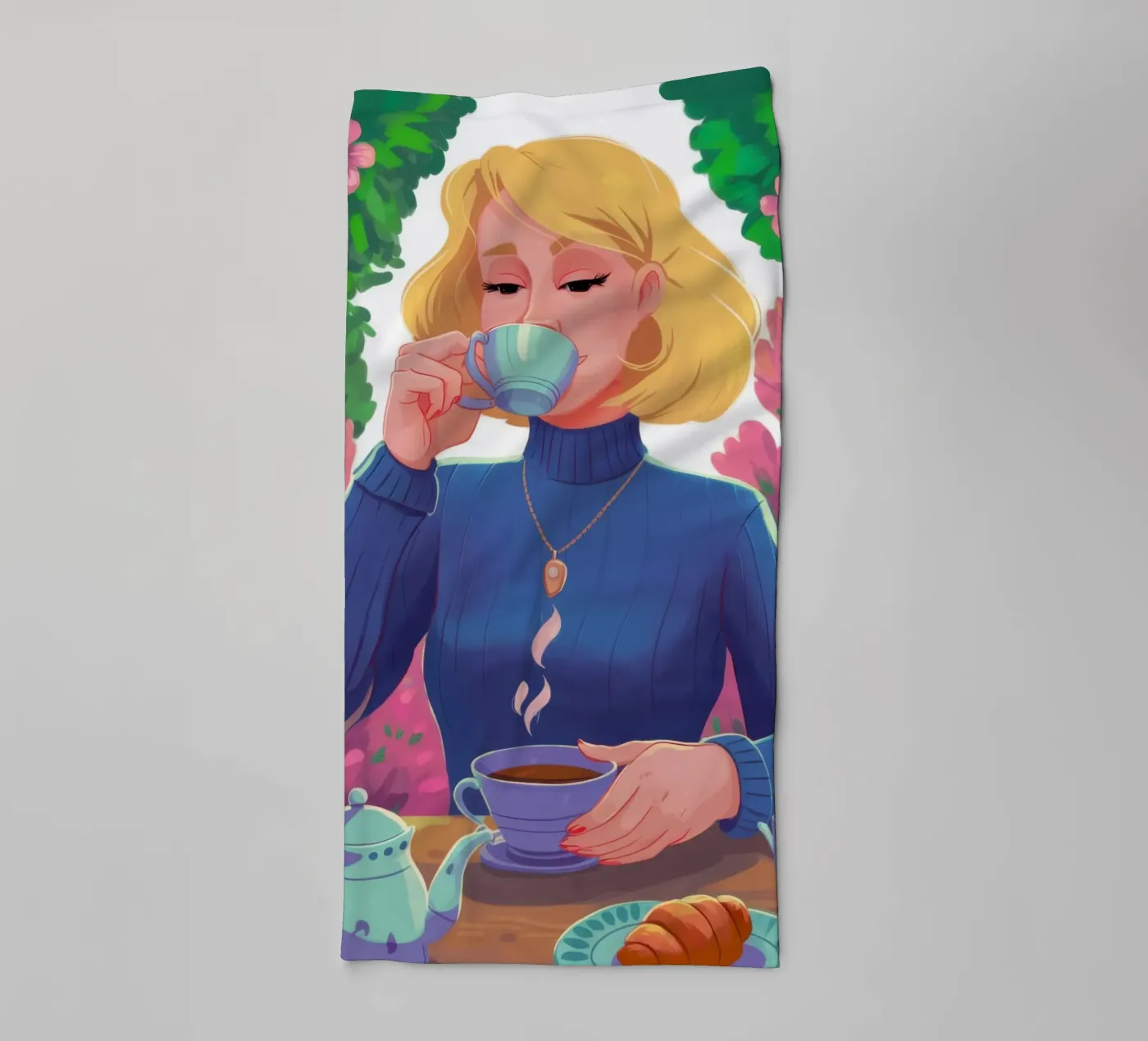 Sapphire Tea Repose Handtuch von Prism Ritual