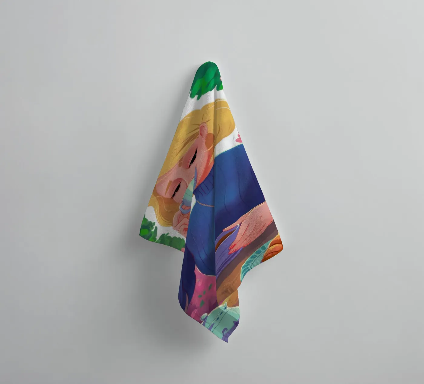 Sapphire Tea Repose Handtuch von Prism Ritual