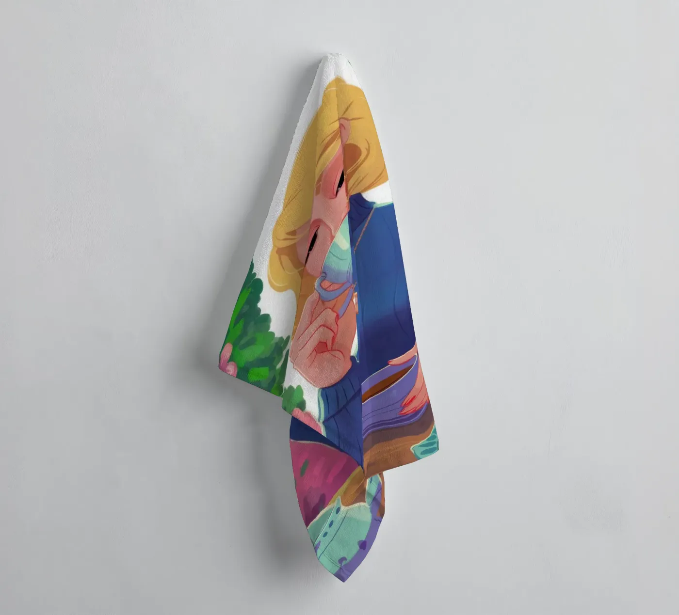 Sapphire Tea Repose Handtuch von Prism Ritual