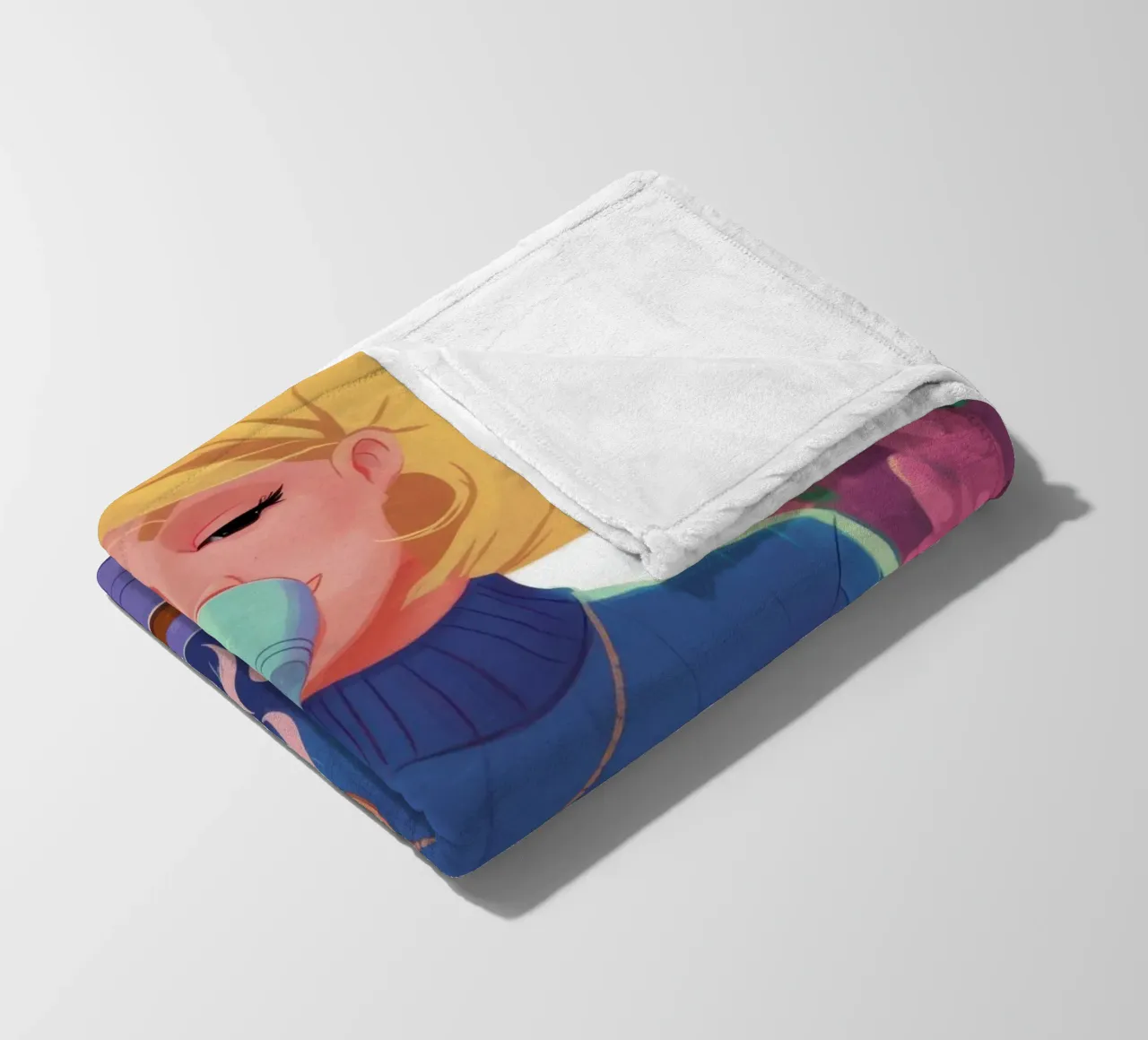 Saffier Thee Rust fleecedeken van Prism Ritual