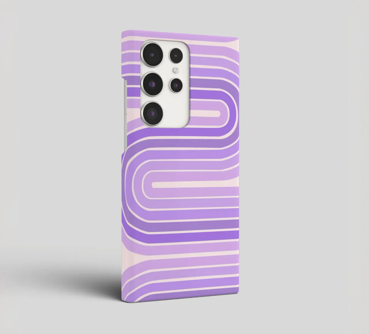 Design retrò a linee curve con estetica minimalista cover samsung da The Art Club