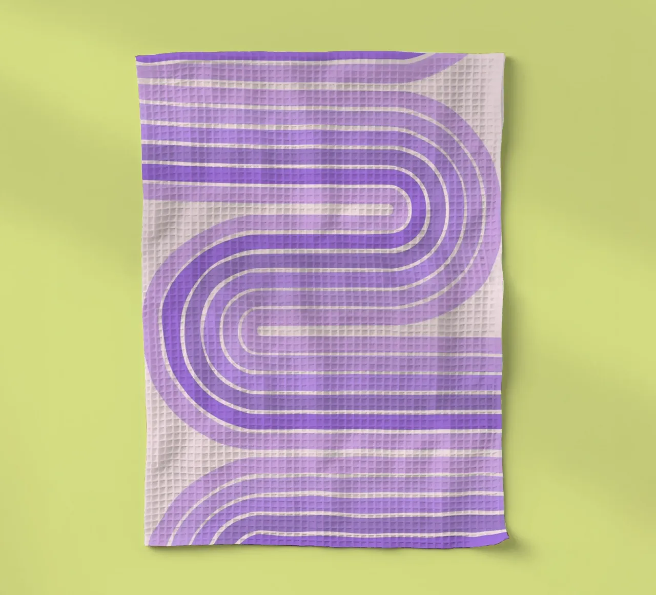 Design retrò a linee curve con estetica minimalista canovaccio da cucina da The Art Club