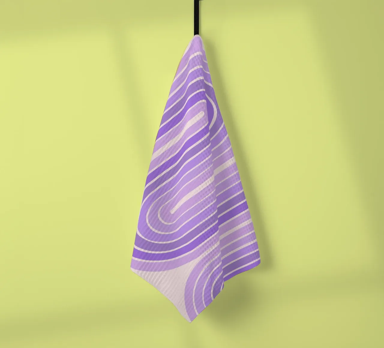 Design retrò a linee curve con estetica minimalista canovaccio da cucina da The Art Club