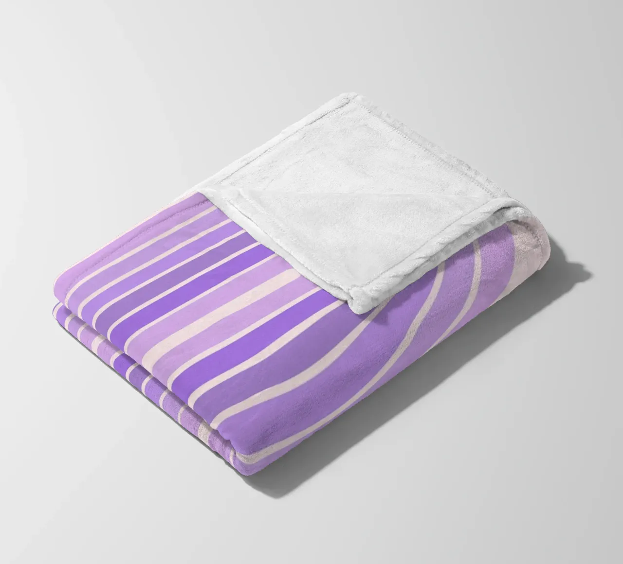 Design retrò a linee curve con estetica minimalista coperta in pile da The Art Club