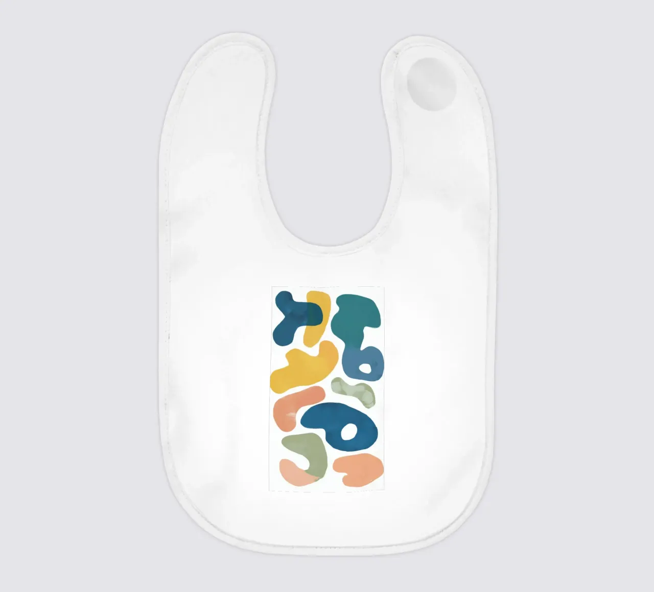 Motivo a ciottoli giocosi bavaglino da Veil Maya