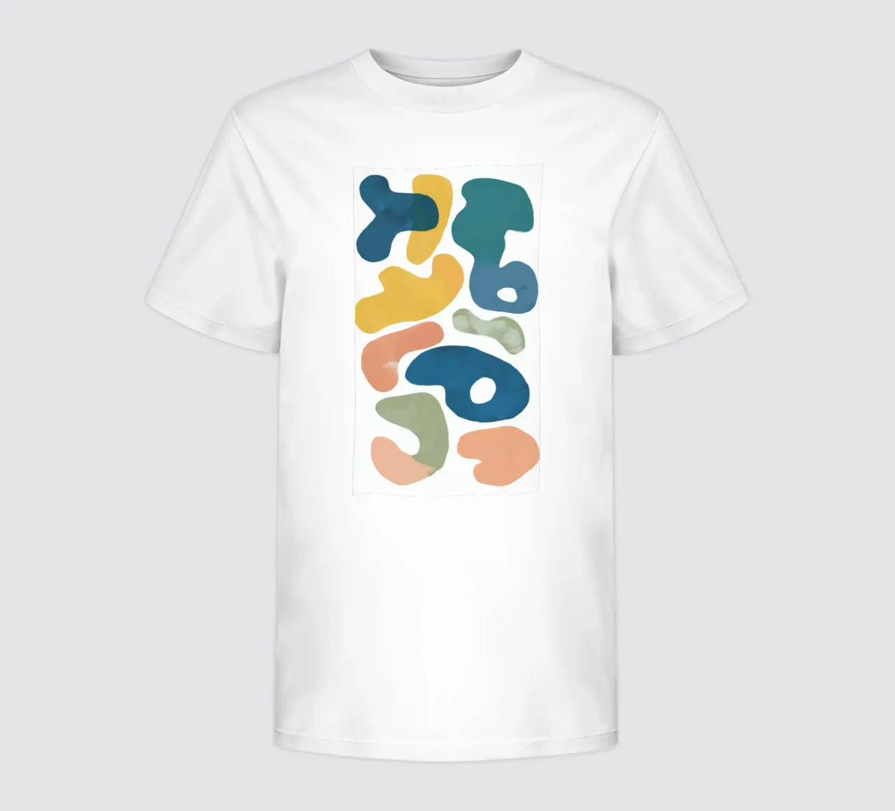 Playful Pebble Pattern kids t-shirt by Veil Maya