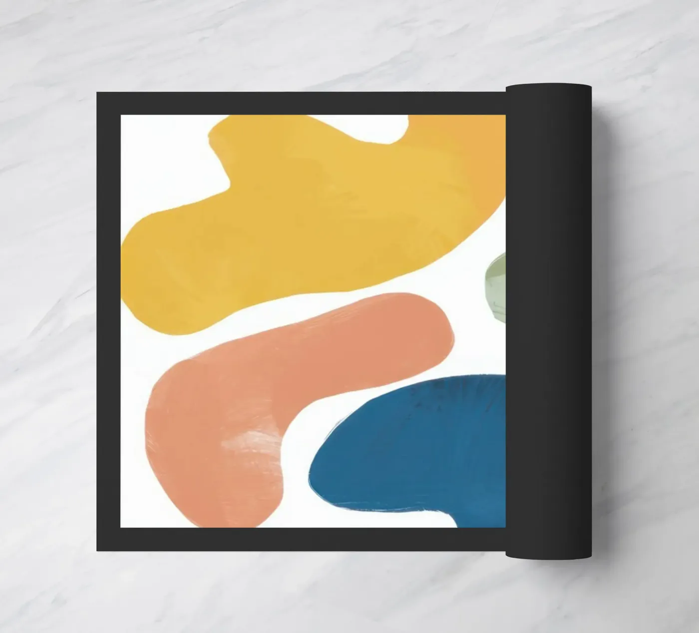 Playful Pebble Pattern doormat by Veil Maya