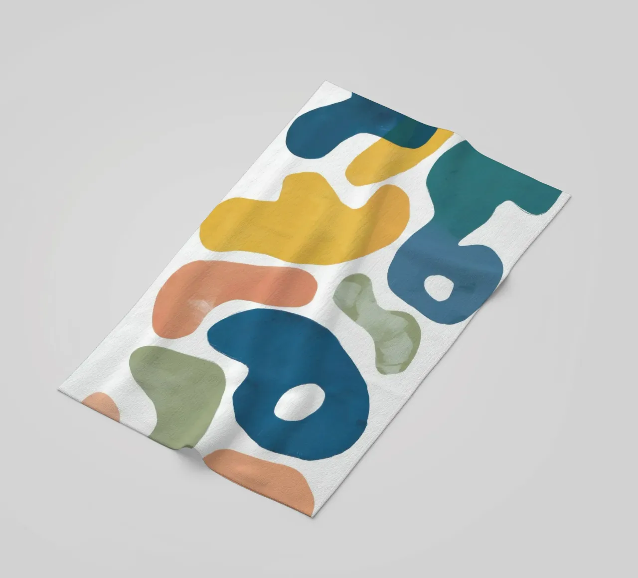 Motivo a ciottoli giocosi telo mare da Veil Maya