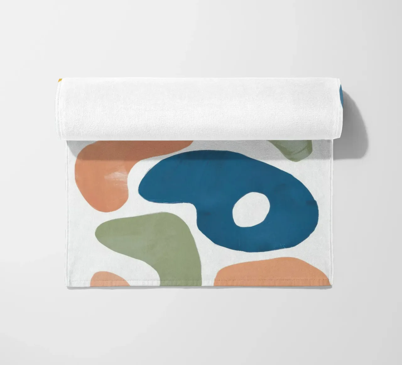 Playful Pebble Pattern beach towel by Veil Maya