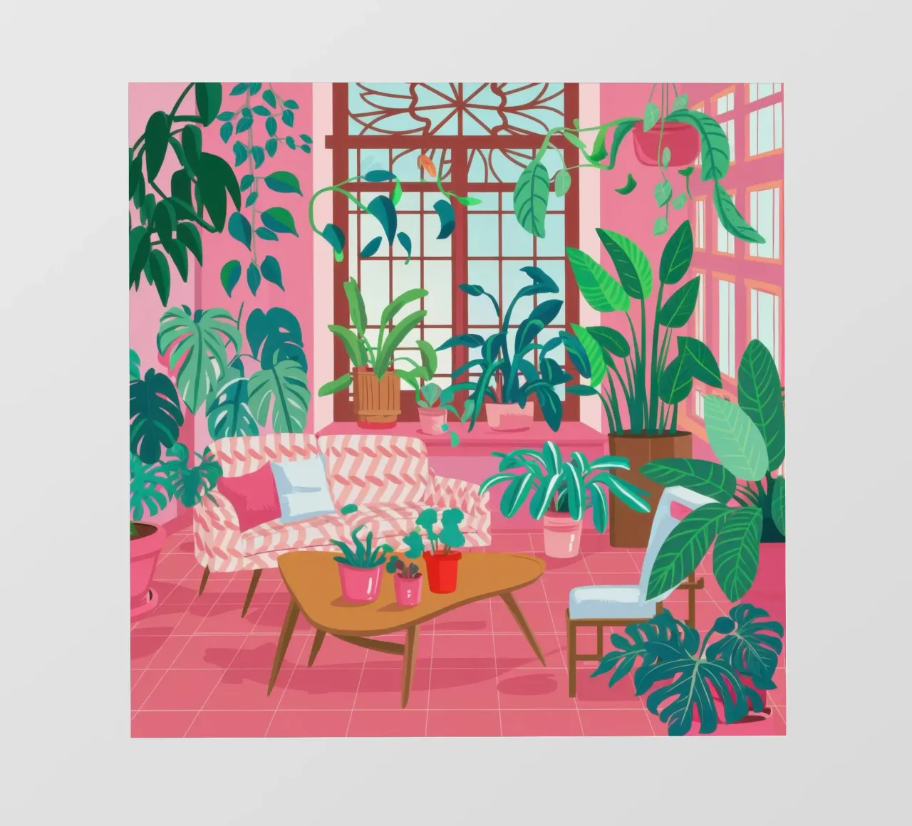 Maximalist Sofa Serenity photo wallpaper by Flock Reverie