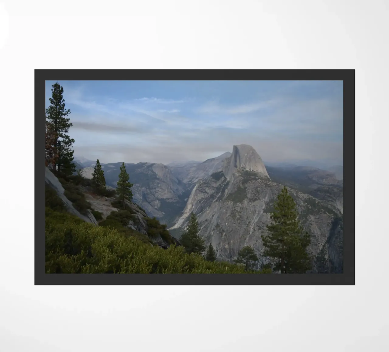 Half Dome in Yosemite National Park doormat by byrieneke