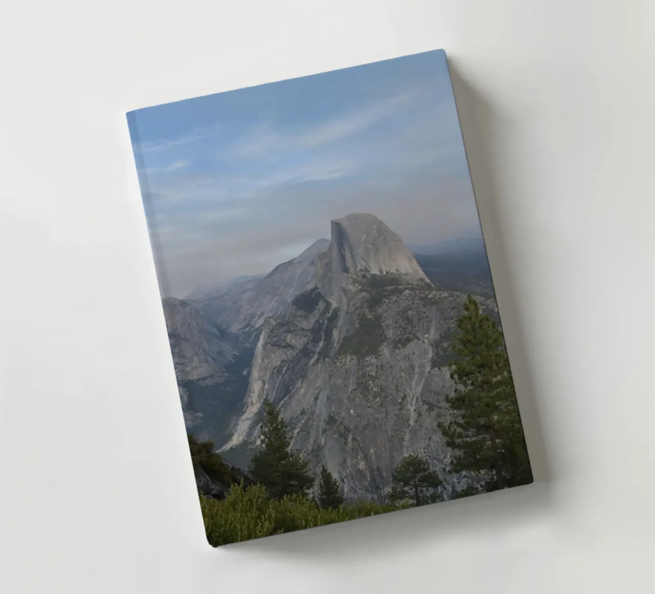 Half Dome in Yosemite National Park notebook by byrieneke