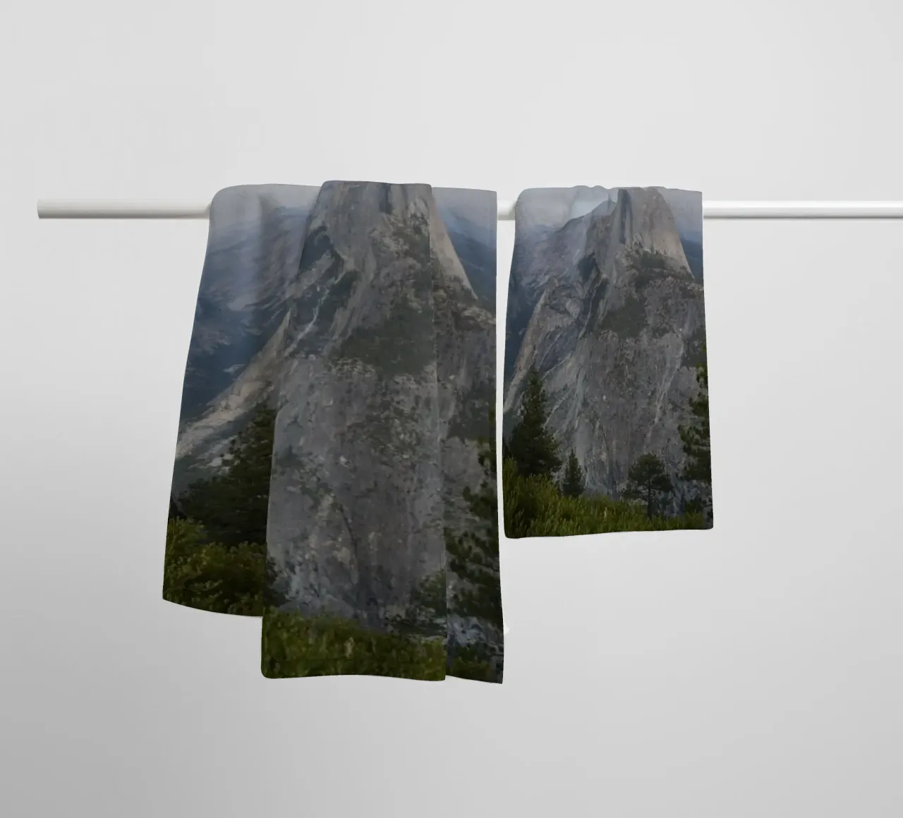 Half Dome in Yosemite National Park towel by byrieneke